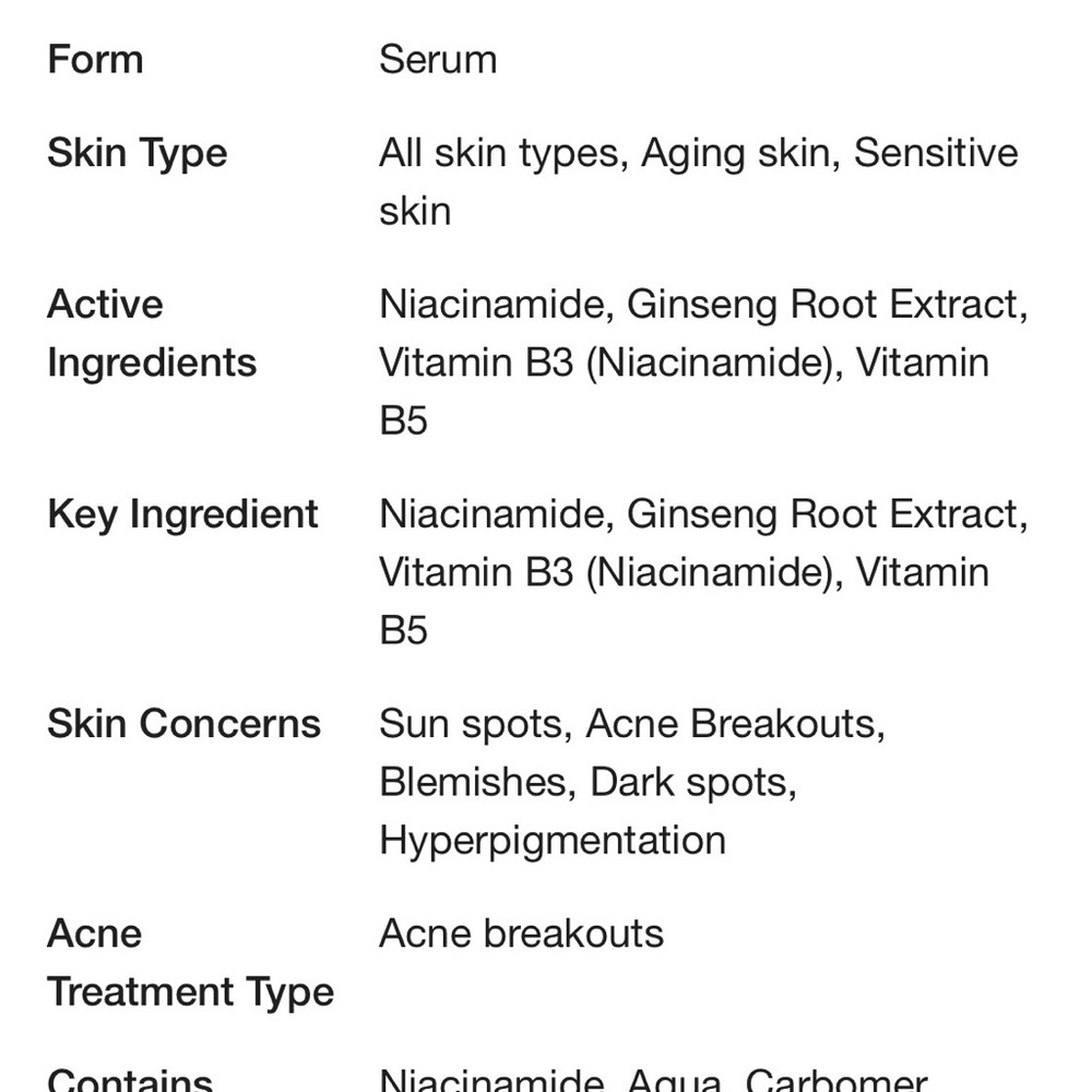 Niacinamide Serum - Green - Picture 4 of 4